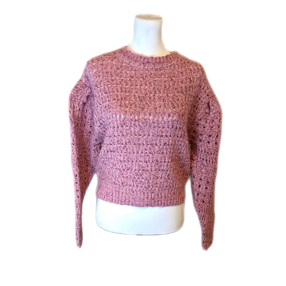Universal Thread EUC pastel lavender/pink/mauve loose knit sweater XS